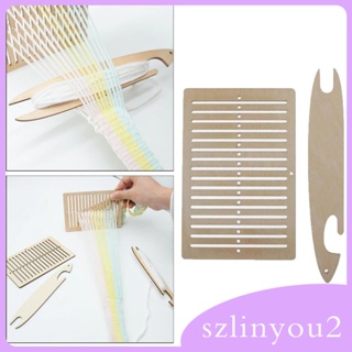 [szlinyou2] ชุดเครื่องมือทอผ้า อเนกประสงค์ DIY สําหรับเด็ก ผู้ใหญ่ ผู้เริ่มต้น