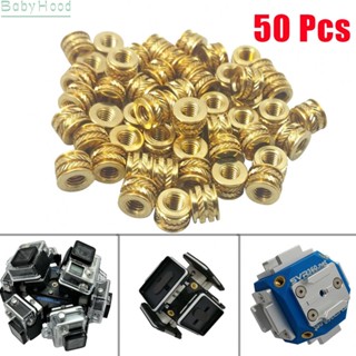 【Big Discounts】50Pcs M3-3mm M3-0.5 Brass Threaded Metal Heat Set Screw Inserts For 3D Printing#BBHOOD