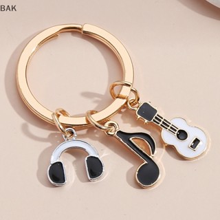Bak พวงกุญแจ จี้เครื่องดนตรี กีตาร์น่ารัก ของขวัญ สําหรับศิลปิน