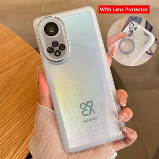 Huawei Nova 9 9SE เคส Huawei Nova 5T 10 11 Pro เคส Huawei Nova 11i ตัวป้องกันเลนส์กล้อง แบบเต็ม เคสโทรศัพท์ ถุงลมนิรภัย กันกระแทก