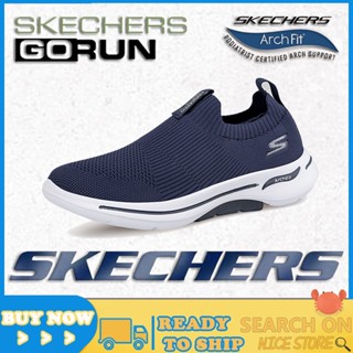 [รองเท้าคุณภาพสูง] Skechers_go Run Arch-fit รองเท้าผ้าใบลําลอง เหมาะกับการเล่นกีฬา แฟชั่นฤดูร้อน สําหรับผู้ชาย [size39-48]