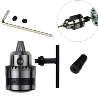 ⚡NEW 8⚡B12 Drill Chuck With-Wrench Clamping Range 1.5-10mm CNC Machine Convert Adapter