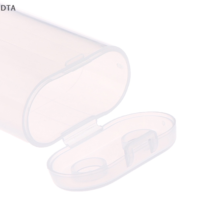 Dta กล่องพลาสติกใส กันน้ํา เพื่อความปลอดภัย สําหรับ 2 ส่วน 18650 Dt