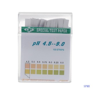 Super ชุดกระดาษทดสอบค่ากรดอัลคาไลน์ 4 5-9 PH 100 แถบ