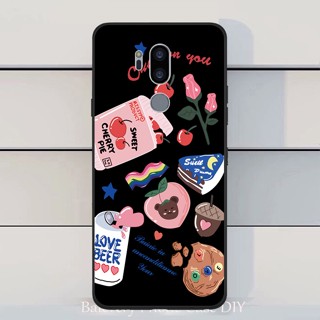 เคสซิลิโคน TPU แบบนิ่ม ลายกระต่ายน่ารัก สําหรับ LG G7 ThinQ LG Q9 LG G7 Fit