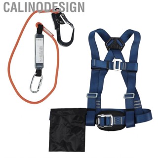 Calinodesign Fall Protection Harness High Strength 1.8m Safety Rope Climbing Belt for Construction