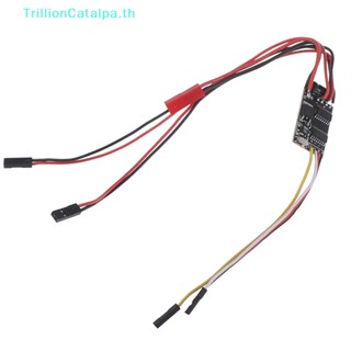 Trillioncatalpa แปรงสองทาง Esc 2s-3s Lipo 5a Esc ควบคุมความเร็ว สําหรับโมเดลรถบังคับ TH