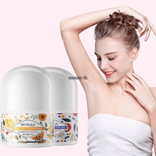 Bioaoua Simple Body Deodorant Refreshing Antiperspirant Fragrance Rollerball ลูกกลิ้งระงับกลิ่นกาย Fragrance Antiperspirant Fresh And Comfort 30g mimay