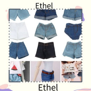 Ethel1 กางเกงยีน ลายดอกไม้ หลายสไตล์ 11.5 นิ้ว อุปกรณ์เสริม สําหรับเสื้อผ้า