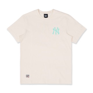 NEW ERA เสื้อรุ่น SHORT SLEEVE TEE 59FIFTY OCEAN DRIVE NEW YORK YANKEES IVORY