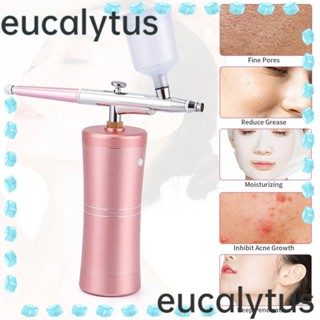 Eucalytus1 ชุดแอร์บรัช คอมเพรสเซอร์ ให้ความชุ่มชื้น สําหรับตกแต่งเล็บ รอยสัก เค้ก แต่งหน้า