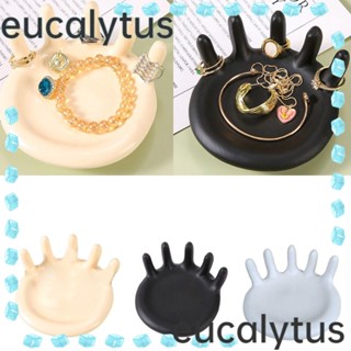 Eucalytus1 ที่วางเครื่องประดับ แหวน สร้อยคอ สร้อยข้อมือ รูปฝ่ามือ ของขวัญ สําหรับคู่รัก เพื่อน บ้าน