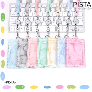 Pista กระเป๋าใส่นามบัตร บัตรประจําตัว สามารถปรับได้ พับเก็บได้