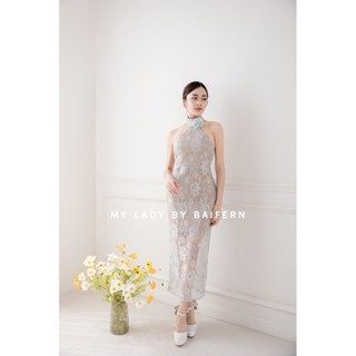 ชุดเดรสไปงานแต่ง ชุดออกงาน MY LADY BY BAIFERN - ML0440