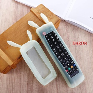 Daron เคสรีโมทคอนโทรล กันกระแทก รูปกระต่ายน่ารัก เรืองแสง ป้องกันฝุ่น ป้องกันรีโมตคอนโทรล