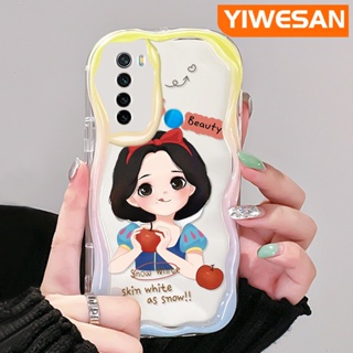 เคสโทรศัพท์มือถือ ซิลิโคนนิ่ม ใส กันกระแทก ลายการ์ตูนสโนว์ไวท์ สีสันสดใส สําหรับ Xiaomi Redmi Note 8 Note 8T Note 9