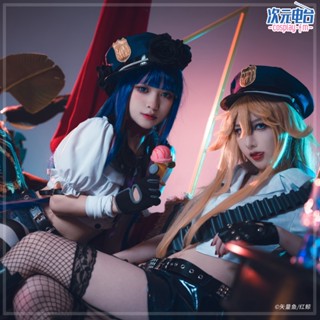 ถุงน่องคอสเพลย์ Fm Garterbelt cos Stocking Anarchy and Panty สําหรับผู้หญิง