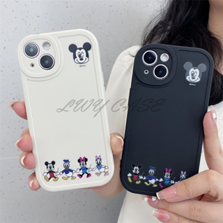 Lwy เคสโทรศัพท์มือถือแบบนิ่ม ลายการ์ตูนมิกกี้ มินนี่เมาส์ สําหรับ Xiaomi Redmi Note 8 Pro Note 9 Note 10 Pro 10s Note 11 Pro 11s 9 9A 9T 10 10C Poco M3 X3 Pro X3 NFC