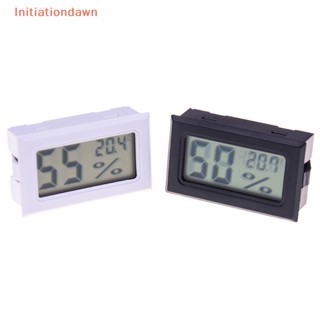 [Initiationdawn] เครื่องวัดอุณหภูมิความชื้นดิจิทัล lcd ขนาดเล็ก