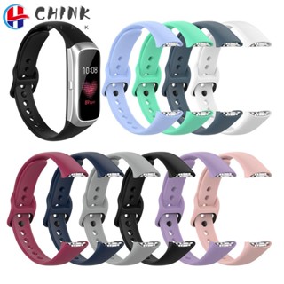 Chink สายนาฬิกาข้อมือ ซิลิโคนนิ่ม แฟชั่น สําหรับ Galaxy Fit SM-R370