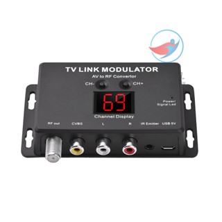 Tm80 TV LINK Modulator AV เป็น RF ตัวแปลง