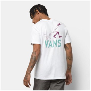 เสื้อยืดผ้าฝ้ายพิมพ์ลายขายดี VANS เสื้อยืดคอกลม แขนสั้น ระบายอากาศได้ดี สไตล์สปอร์ต สําหรับผู้ชาย 4104473