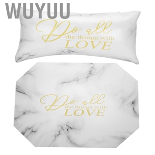 Wuyuu Nail Art Pillow PU Leather Hand Cushion Mat Manicure Rest Ma