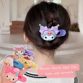 กิ๊บติดผม ลายการ์ตูนอนิเมะ Sanrio Cinnamoroll Kuromi Pachacco น่ารัก แบบสร้างสรรค์ เหมาะกับฤดูร้อน สําหรับผู้หญิง
