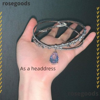 Rosegoods1 จี้สร้อยคอ หรูหรา เครื่องประดับร่างกาย