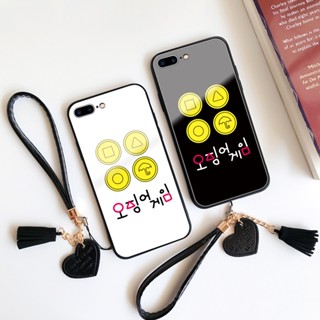 เคสป้องกันโทรศัพท์มือถือกระจก แบบแข็ง ลายเกมหมึก สไตล์เกาหลี สําหรับ Realme GT NEO 2 3 8 9 4G 5G 7 Pro 7i