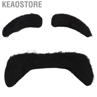 Keaostore Fake Mustaches False Eyebrow Festival Cosplay Party Decoration