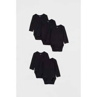 H&amp;M ชุดบอดี้สูทแพ็ค 5 ตัว Girl 5-pack bodysuits 0533261_21