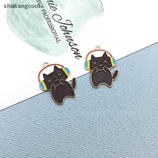 Shakangcool จี้สร้อยคอ รูปหัวใจน่ารัก DIY สําหรับทําเครื่องประดับ พวงกุญแจ โทรศัพท์ งานฝีมือ 10 ชิ้น SGL