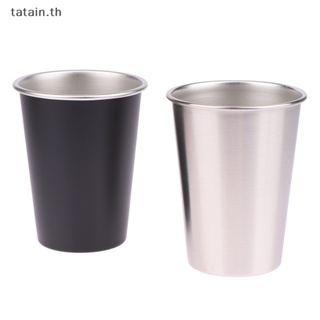 Tatain แก้วมักสเตนเลส 350 มล. สําหรับใส่เครื่องดื่ม ชา กาแฟ นม เบียร์ 1 ชิ้น