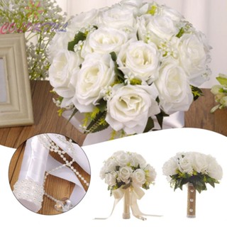 【COLORFUL】Bridal Bouquet 31x22cm Artificial Flower High-end Bouquet Plastic Rhinestones