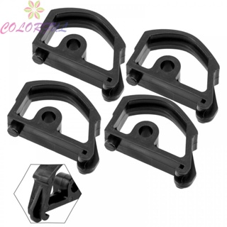 【COLORFUL】Workbench Leg Catch Black Removeable Replacement Parts Reuseable 4pcs/set