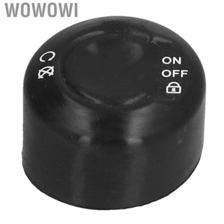 Wowowi Engine Start Button Cover  Rubber Ignition Switch Protective Cap Wearproof Black for Motorcycle