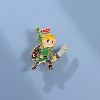 เข็มกลัด รูปการ์ตูน Legend of Zelda Breath Wild Enamel Pins เหมาะกับของขวัญ สําหรับเพื่อน