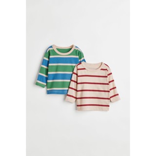 H&amp;M  Boy 2-pack long-sleeved tops 1077974_1