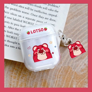 เคสหูฟังบลูทูธไร้สาย แบบนิ่ม ลาย Losto น่ารัก สําหรับ Airpods 1 2 pro 3