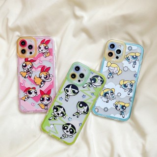 เคสโทรศัพท์มือถือ ซิลิโคนนิ่ม ใส กันกระแทก ลายการ์ตูน Angel Eyes The Powerpuff Girls แฟชั่น สําหรับ Xiaomi 11 Lite 11T Pro POCO M3 M4 F4 X5 X3 X4 GT Pro NFC 5G Note12 5G