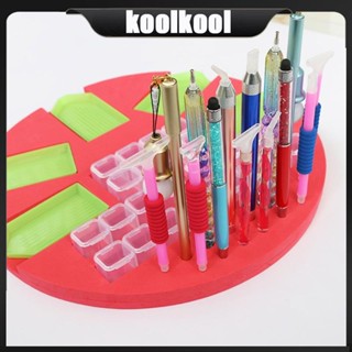 Kool กล่องเก็บอุปกรณ์ปักครอสติชคริสตัล แฮนด์เมด DIY