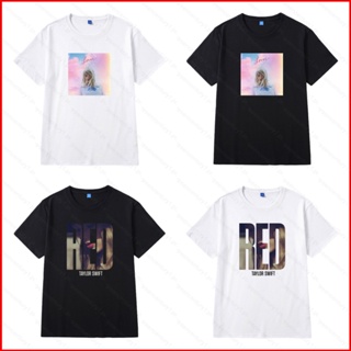 เสื้อยืด ผ้าฝ้าย พิมพ์ลาย Taylor Swift the eras tour fans suport 2023