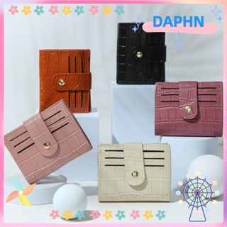 Daphs กระเป๋าสตางค์ ใบสั้น หนัง PU ลายหนังจระเข้ แฟชั่น