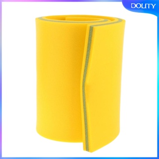 [dolity] เบาะลอยน้ํา สีเหลือง สําหรับสระว่ายน้ํา 110x40x3.2 ซม.