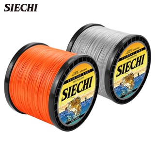 Siechi สายเบ็ดตกปลา PE 100% 300 ม. 500 ม. 1000 ม. 8 เส้น 20 30 40 50 60 72 88 ปอนด์