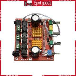 Xi บอร์ดโมดูลขยายเสียงซับวูฟเฟอร์ดิจิทัลสเตอริโอ 12-24V DC
