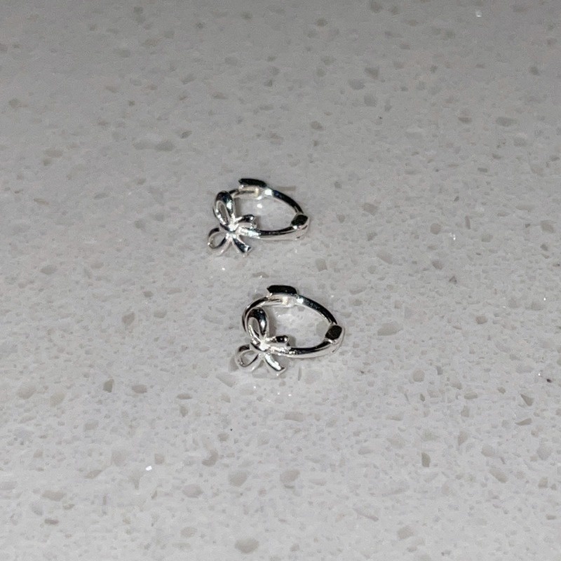 Papaozhu ต่างหูทอง 14K ประดับโบว์ ทรงกลม สไตล์วินเทจ เครื่องประดับ สําหรับผู้หญิง - รูปที่ 6