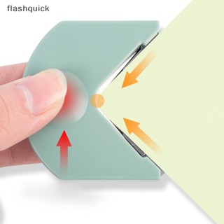 Flashquick เครื่องตัดมุมกระดาษ และเครื่องตัดมุมกระดาษ พลาสติก PVC อุปกรณ์เสริม สําหรับสํานักงาน