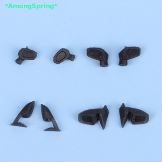 Amongspring&gt; อะไหล่กระจกมองหลัง สะท้อนแสง 1:64 DIY สําหรับโมเดลรถแข่งของเล่น 1 คู่